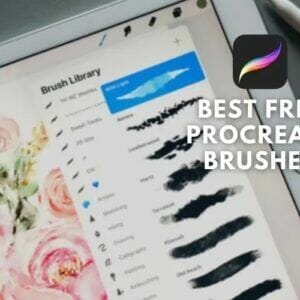 Free 100 Procreate brushes pack